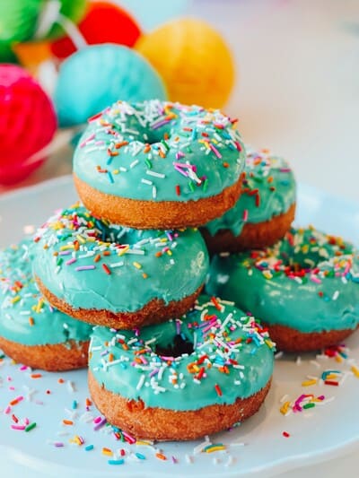 Rainbow donut